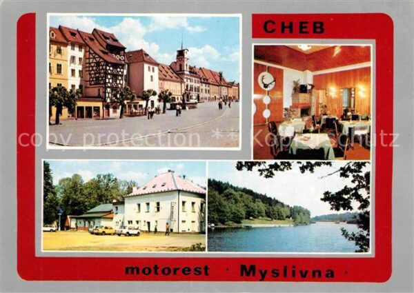 Cheb Eger motorest Myslivna