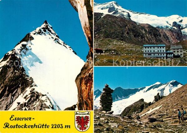 Praegraten Grossvenediger Essener-Rostockerhütte