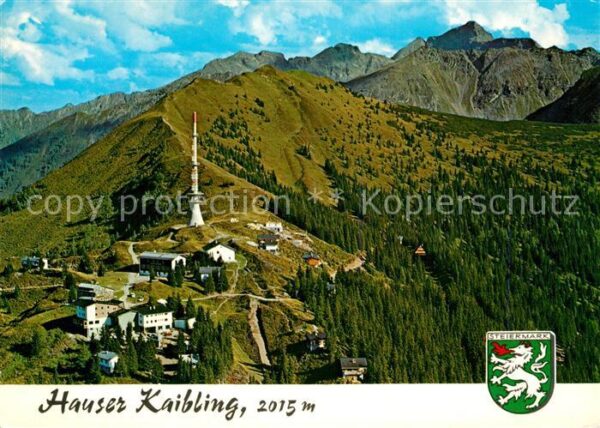 Haus Ennstal Fliegeraufnahme Hauser Kaibling