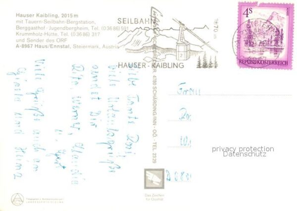 Haus Ennstal Fliegeraufnahme Hauser Kaibling – Bild 2