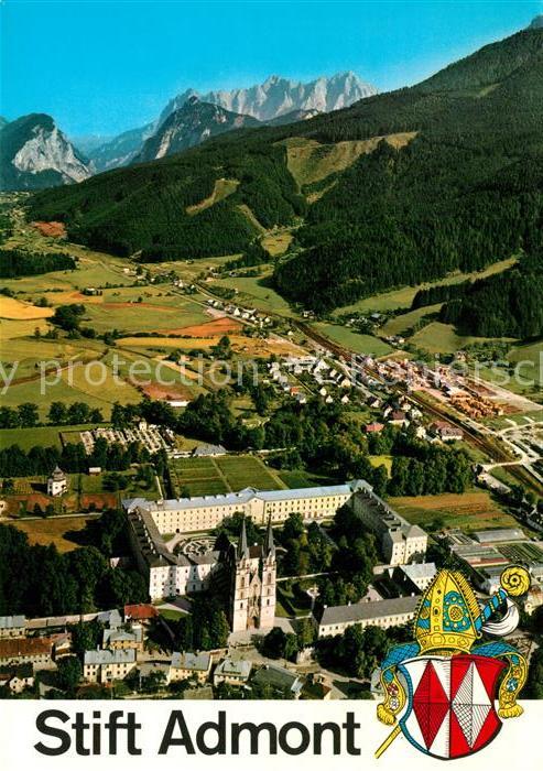 Admont Steiermark Fliegeraufnahme Stift
