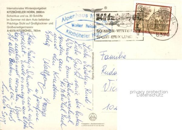 Kitzbuehel Tirol Fliegeraufnahme Kitzbüheler Horn Kaiser – Bild 2