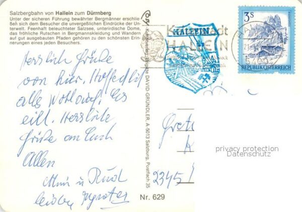 Duerrnberg Hallein Salzbergwerk Seilbahn – Bild 2