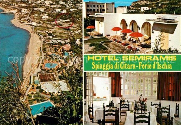 Forio d Ischia Spiaggia di Citara Hotel Semiramis