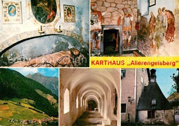 Karthaus Schnalstal Vinschgau Karthäuser Kloster Grotte innen und vor