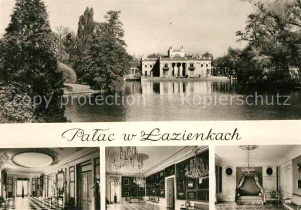 Warszawa Palac w Lazienkach