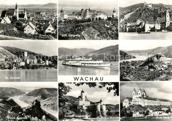 Wachau Oesterreich Krems Stift Göttweig Dürnstein St Micha