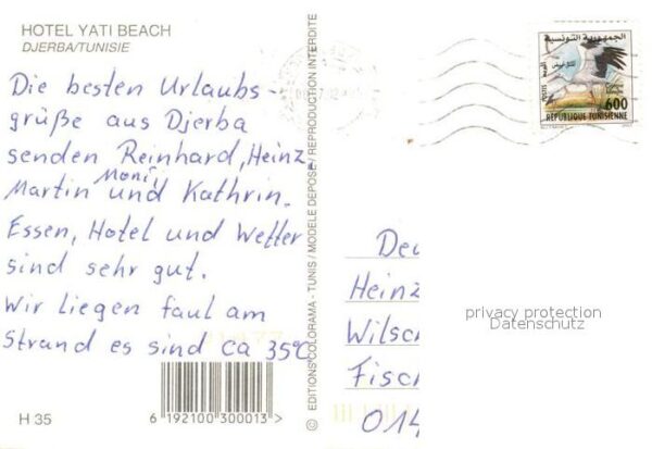 Djerba Hotel Yati Beach Swimmingpool – Bild 2