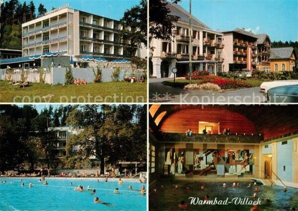 Warmbad Villach Karawankenhof Kurhotel Freibad Thermal