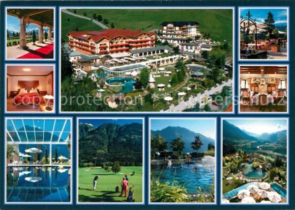 St Johann Pongau Hotel Oberforsthof Gasträume Golfplatz