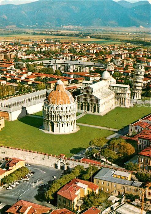 Pisa Domplatz Fliegeraufnahme