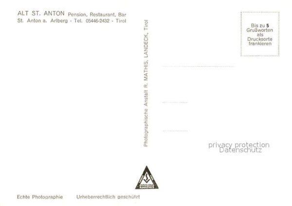 St Anton Arlberg Alt St Anton Pension Restaurant Bar – Bild 2