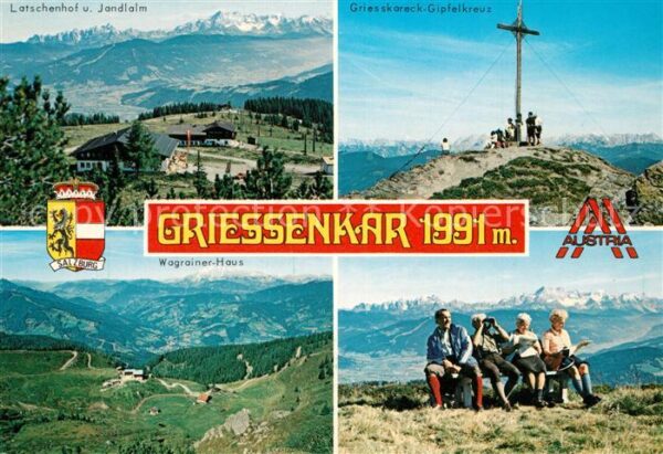Flachau Griessenkar Latschenhof Jandlalm Gipfel
