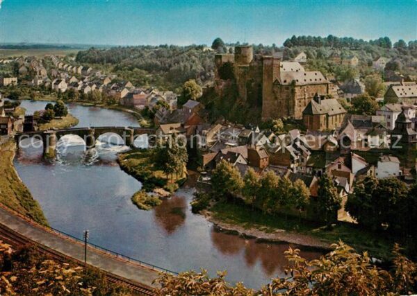 Runkel Lahn Panorama Burg