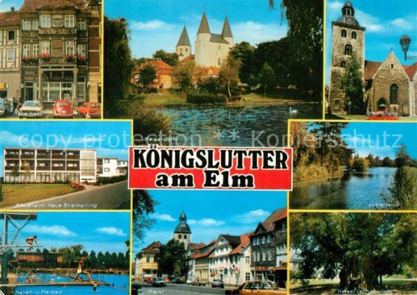 Koenigslutter Elm Haus Nack Kaiserdom Stadtkirche Luttert