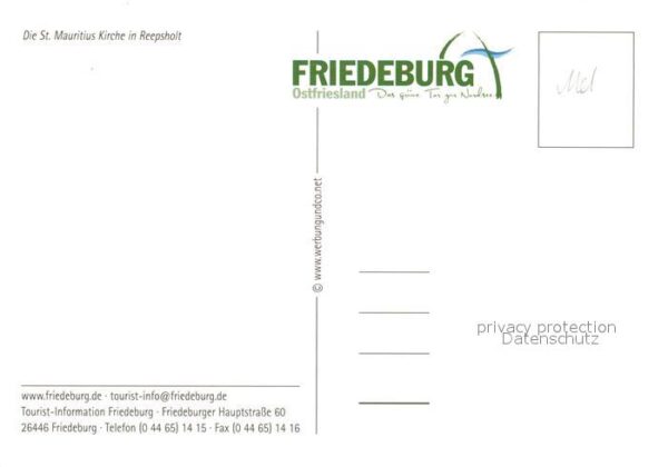 Friedeburg Ostfriesland Mauritius Kirche – Bild 2