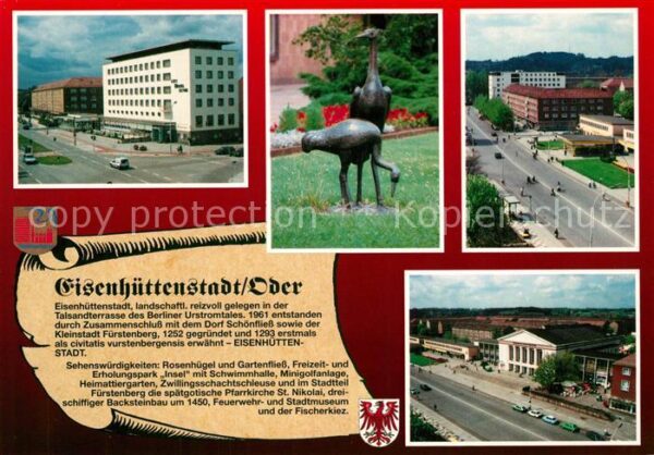 Eisenhuettenstadt Denkmal City Hotel Friedrich Wolf Theat
