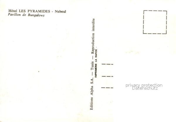 Nabeul Hotel Les Pyramides Pavillon de Bungalo – Bild 2