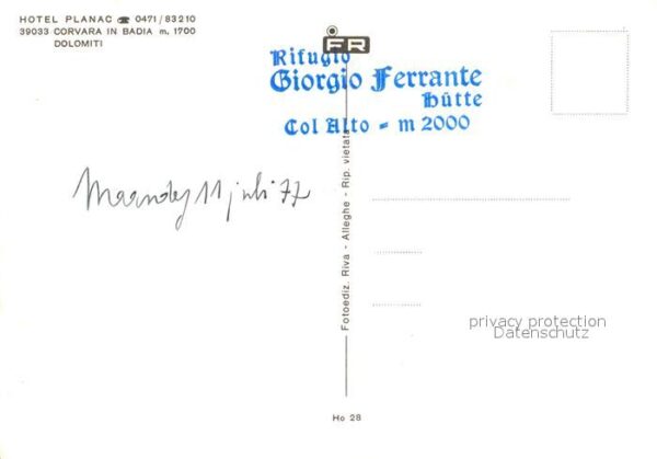 Corvara Pustertal Suedtirol Hotel Planac – Bild 2