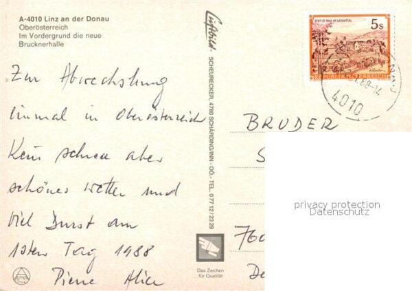 Linz Donau Brucknerhalle – Bild 2