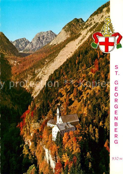 Georgenberg St Wallfahrtskirche Fliegeraufnahme