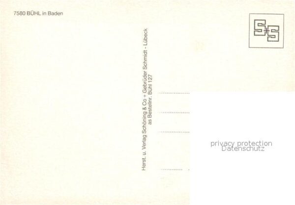 Buehl Baden Rathaus Kirche Brunnen Chronik – Bild 2