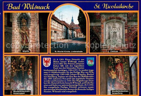 Bad Wilsnack Sankt Nicolaikirche Wöplitz Cabbuez Wun