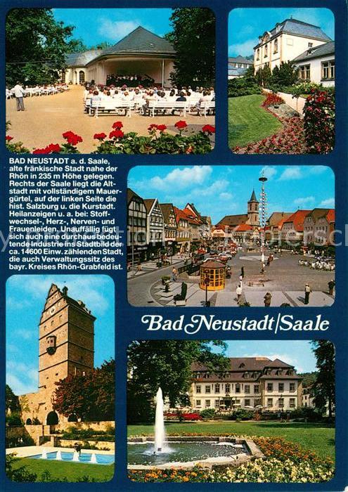 Bad Neustadt Konzerthalle Marktplatz Stadtmauer Kurh