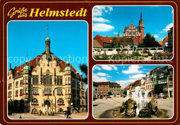 Helmstedt Marktplatz Rathaus