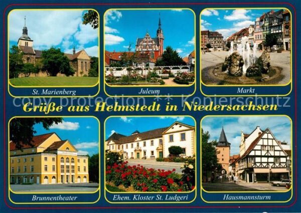 Helmstedt Sankt Marienberg Juleum Markt Brunnenth