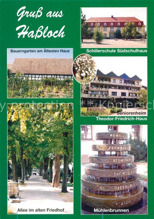 Hassloch Pfalz Bauerngarten Ältestes Haus Schillerschu