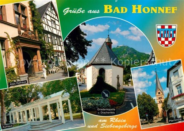 Bad Honnef Rathaus Gnadenkapelle Drachenfels Pfarr