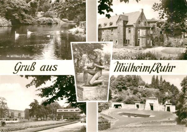Muelheim Ruhr Schloss Broich Freilichtbühe Wasserbahn