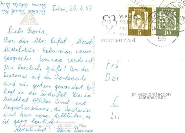 Manderscheid Eifel Fliegeraufnahme Mosenberger Kratersee – Bild 2