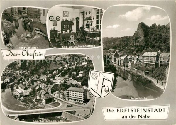 Idar-Oberstein Schönlautenbachbrücke Felsenkirche