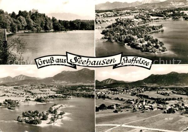 Seehausen Staffelsee Fliegeraufnahme