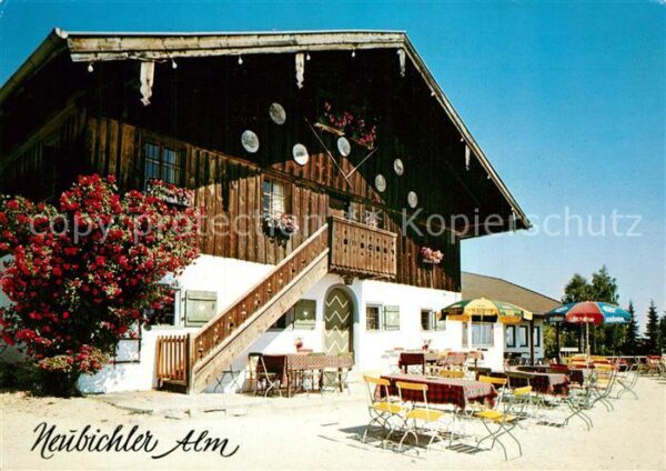 Hoegl Piding Berggaststätte Neubichleralm