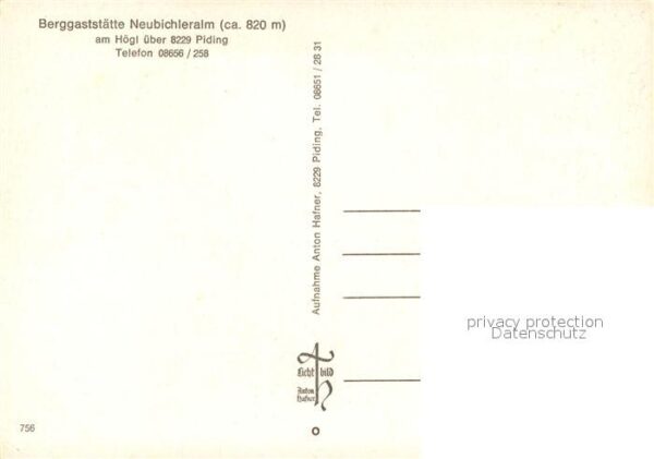 Hoegl Piding Berggaststätte Neubichleralm – Bild 2