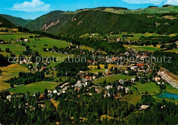 Hinterzarten Fliegeraufnahme
