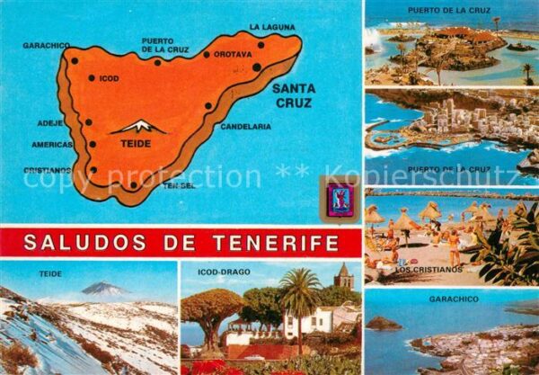 Tenerife Teide Icod-Drago Garachico