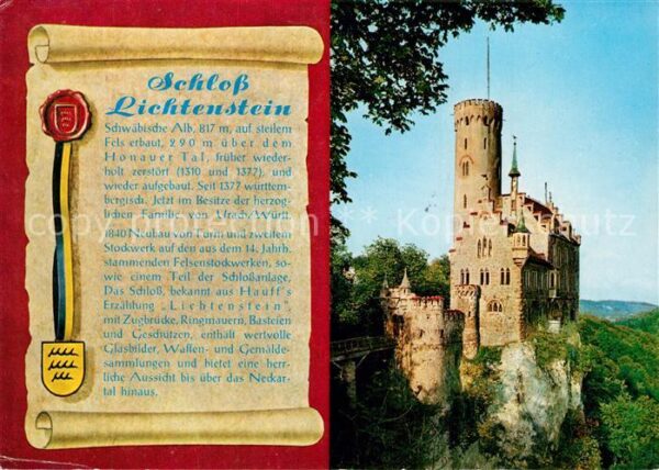 Lichtenstein Wuerttemberg Schloss