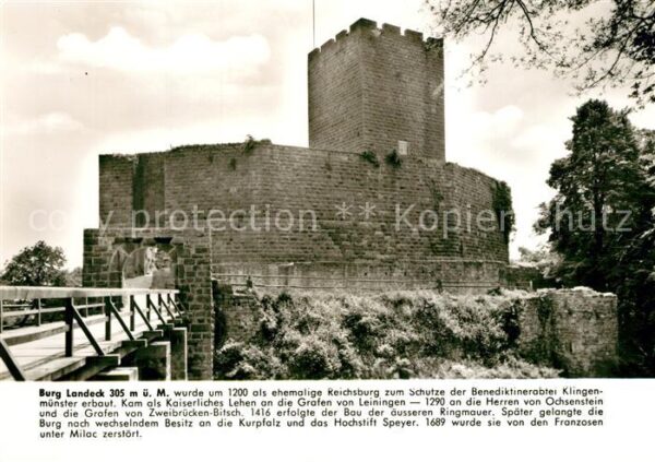 Klingenmuenster Burgschänke Landeck