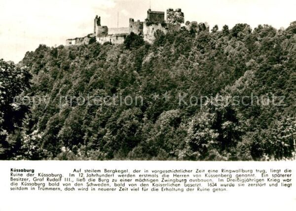 Kuessaberg Ruine Küssaburg