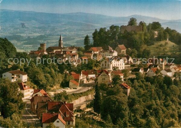 Lindenfels Odenwald Fliegeraufnahme