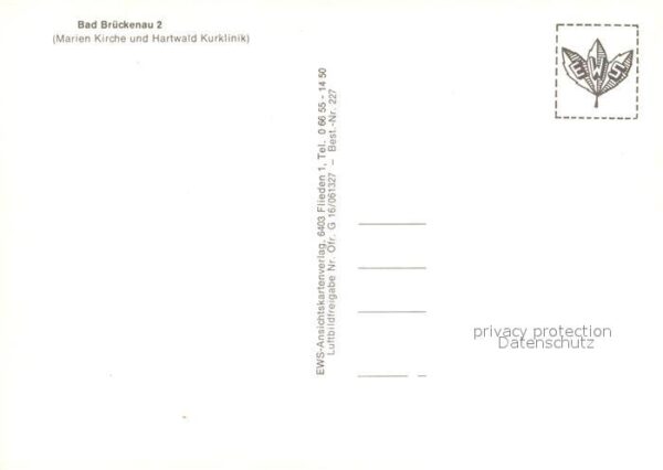 Bad Brueckenau Fliegeraufnahme Marienkirche Hartwald K – Bild 2