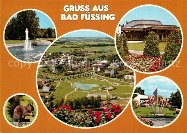 Bad Fuessing Thermal Mineral Quellen Park Fliegerauf
