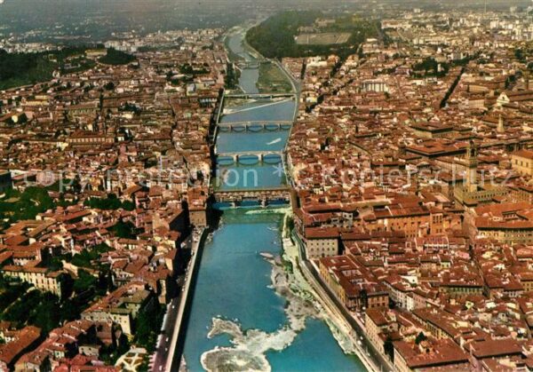 Firenze Florenz Fliegeraufnahme