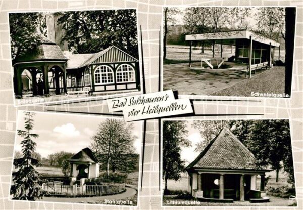 Bad Salzhausen Solequelle Schwefelquelle Stahlquelle L