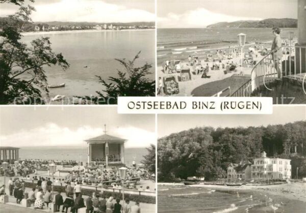 Binz Ruegen Strand Konzertplatz Ferienheim Haus Agn