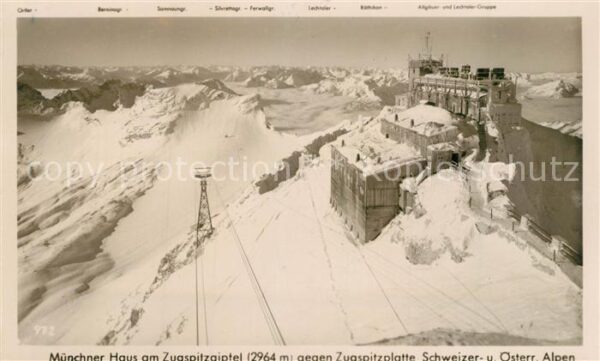 Zugspitze Münchner Haus